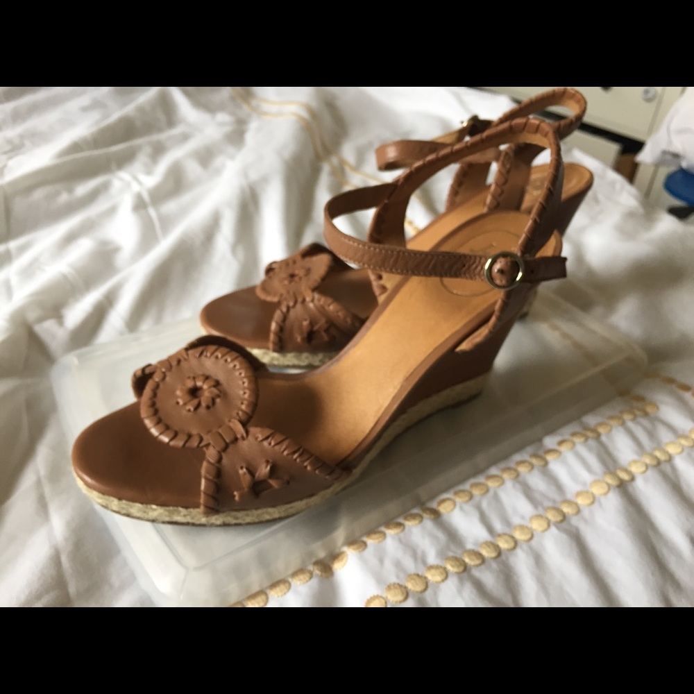 Jack Rogers wedge sandals